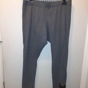 WOMENS GRAY NIKE LEGGINGS XL